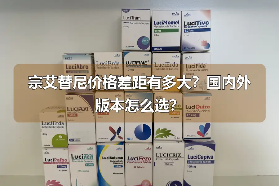 宗艾替尼价格差距有多大?国内外版本怎么选?